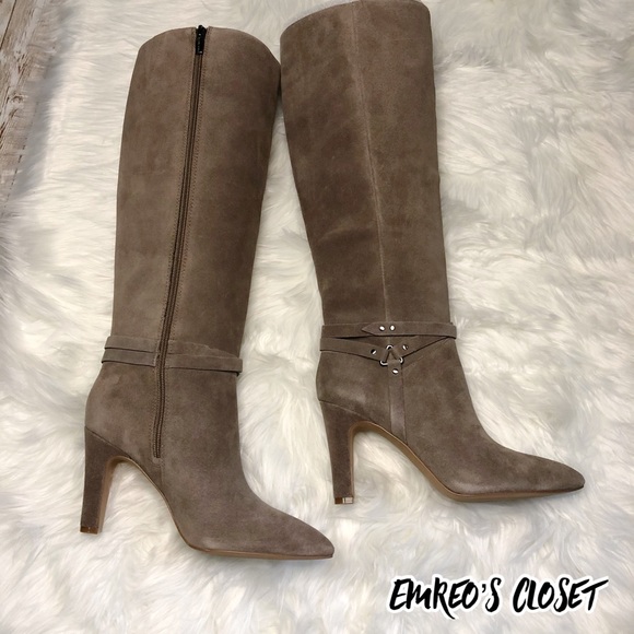 Vince Camuto Brown Caidy Heeled Long 85 